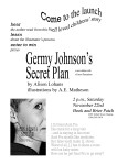 Poster for the launch of Germy Johnson's second release